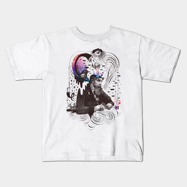 Creative Slavery Kids T-Shirt by chaos_magic